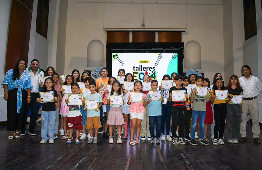 Con éxito se realizó la clausura de las Escuelas Culturales de Liderazgo Ambiental, ECLA