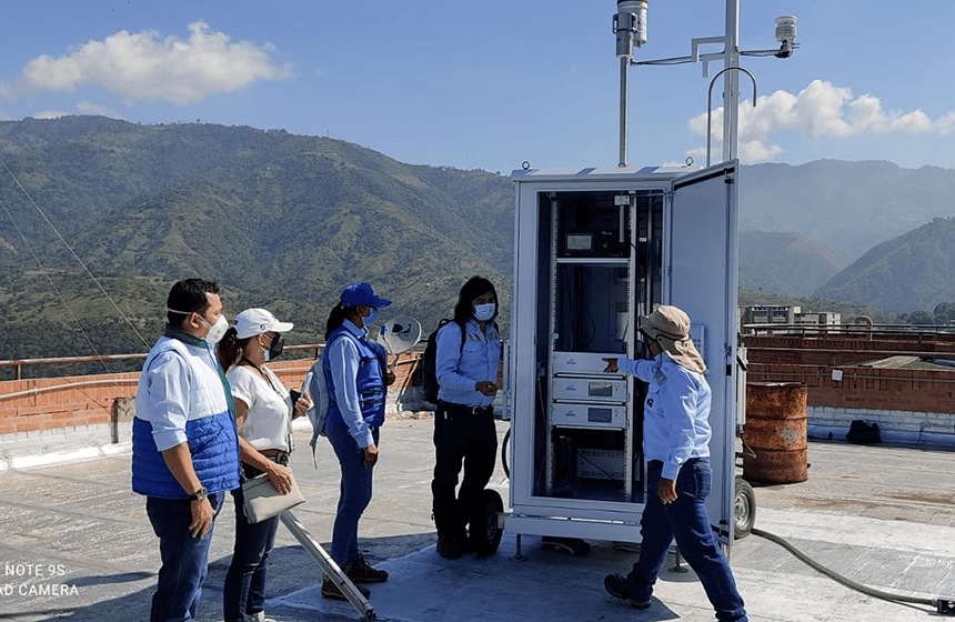 La CDMB, autoridad acreditada en la vigilancia de la calidad del aire