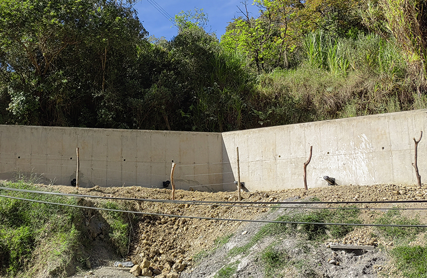 Finalizó ejecución de obra de mitigación de la CDMB en la quebrada Carrizal, de Suratá